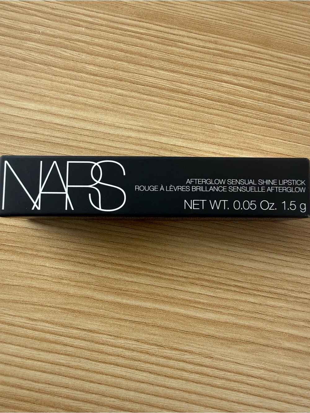 Nars Cosmetics Afterglow Sensual Shine Lipstick in WILD RIDE 227 (Burgundy Red)